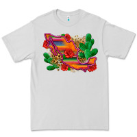 Dove Grey mexico map Premium Tee - Zillion Design Studio