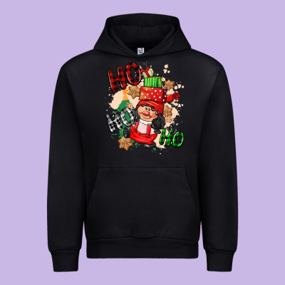 Ho Ho Ho Girl Gnome Urban Hoodie Designed By Cowgirlartshop