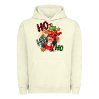 Pigment Pistachio ho ho ho girl gnome Urban Hoodie - CowGirlArtShop