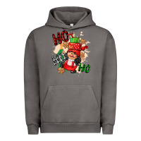 Pigment Tornado ho ho ho girl gnome Urban Hoodie - CowGirlArtShop