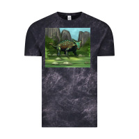 Cloud Black ankylosaurus tumbler Vintage Tee - Artiststas