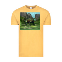 Vintage Mustard ankylosaurus tumbler Vintage Tee - Artiststas