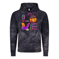 Cloud Black halloween love Vintage Hoodie - AdoDesignShop