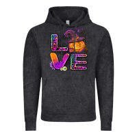 Vintage Black halloween love Vintage Hoodie - AdoDesignShop