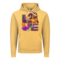 Vintage Mustard halloween love Vintage Hoodie - AdoDesignShop