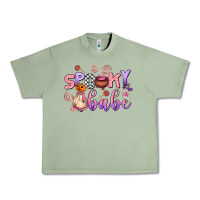 Oil Green spooky babe Urban Heavy Tee - AdoDesignShop