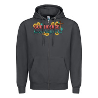 Smoke god fidence Zipper Hoodie - MaliasSmallBusiness