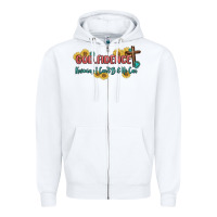White god fidence Zipper Hoodie - MaliasSmallBusiness