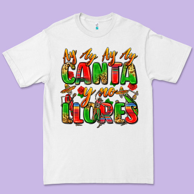 Ay Ay Ay Ay Canta Y No Llores Premium Tee Designed By Zillion Design Studio