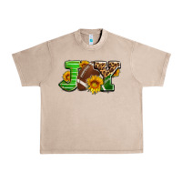Joy With Football Ball And Sunflower Ado Urban Heavy Tee | Teevron