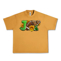 Peanut Butter joy with football ball and sunflower ado Urban Heavy Tee - AdoDesignShop