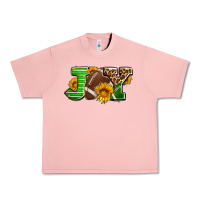 Salmon joy with football ball and sunflower ado Urban Heavy Tee - AdoDesignShop