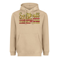 Mushroom softball game day Heavyweight Hoodie - Artiststas