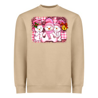 Mushroom chillin pink   with my snowmies  ado Heavyweight Sweatshirt - AdoDesignShop