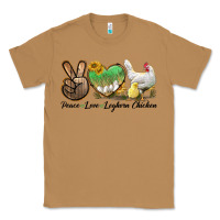 Toasted Coconut Peace Love Leghorn Chicken Classic Tee - LillyAllenDesigns