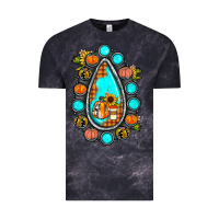 Cloud Black gemstone pumpkin fall Vintage Tee - JahusDesignShop