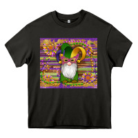 Asphalt mardi gras gnomes mask serape sunflowers Heavy Core Tee - Artiststas