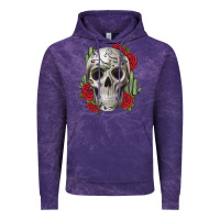 Cloud Purple skull cactus Vintage Hoodie - JahusDesignShop