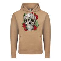 Skull Cactus Vintage Hoodie | Teevron