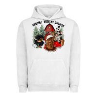 Pigment Lunar Rock hanging with my gnomies Urban Hoodie - CowGirlArtShop