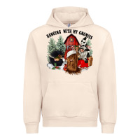 Sandshell hanging with my gnomies Urban Hoodie - CowGirlArtShop