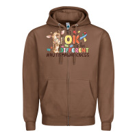 Chestnut its ok to be different Zipper Hoodie - MaliasSmallBusiness