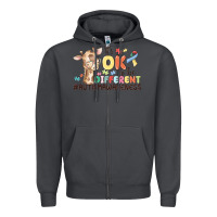 Smoke its ok to be different Zipper Hoodie - MaliasSmallBusiness