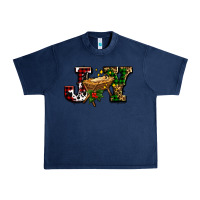 Navy joy with baby jesus ado Urban Heavy Tee - AdoDesignShop