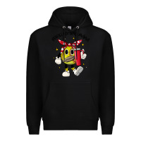 Black boujee softball mama Premium Hoodie - JahusDesignShop