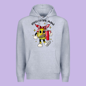 Boujee Softball Mama Premium Hoodie Designed By Jahusdesignshop