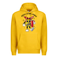 Lemon boujee softball mama Premium Hoodie - JahusDesignShop