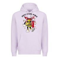 Lilac boujee softball mama Premium Hoodie - JahusDesignShop