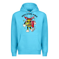 Ocean Blue boujee softball mama Premium Hoodie - JahusDesignShop