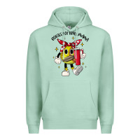 Seafoam boujee softball mama Premium Hoodie - JahusDesignShop