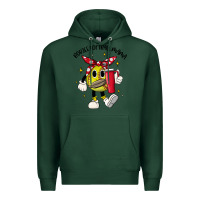 Sports Green boujee softball mama Premium Hoodie - JahusDesignShop
