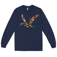 Navy Pteranodon Long Sleeve Tee - LillyAllenDesigns