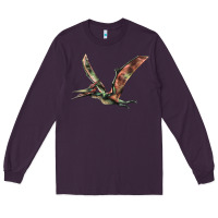Plum Pteranodon Long Sleeve Tee - LillyAllenDesigns