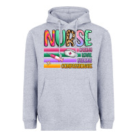 Heather Grey nurse Heavyweight Hoodie - Artiststas