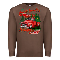 Chestnut home for the holidays michigan Premium Sweatshirt - BarkalooDesign