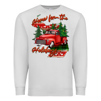 Dove Grey home for the holidays michigan Premium Sweatshirt - BarkalooDesign