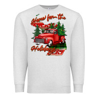 Oatmeal Heather home for the holidays michigan Premium Sweatshirt - BarkalooDesign