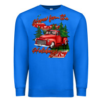 True Royal home for the holidays michigan Premium Sweatshirt - BarkalooDesign