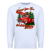 White home for the holidays michigan Premium Sweatshirt - BarkalooDesign