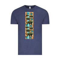 Vintage Denim dinosaur ankylosaurus pen wrap Vintage Tee - Artiststas