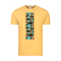 Vintage Mustard dinosaur ankylosaurus pen wrap Vintage Tee - Artiststas