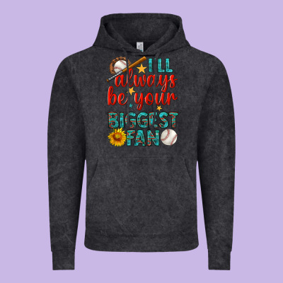 I'll Always Be Your Biggest Fan Baseball Vintage Hoodie Designed By Bundleandbundleshop