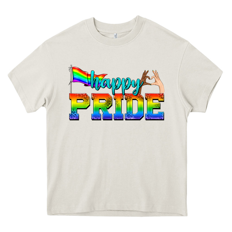 Happy Pride Heavy Core Tee by texasbilliewilder | Teevron