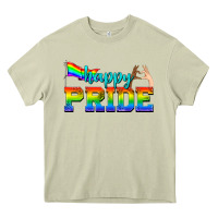 Mossy happy pride Heavy Core Tee - texasbilliewilder