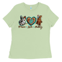 Matcha peace love cowboy Ladies Tee - texasbilliewilder