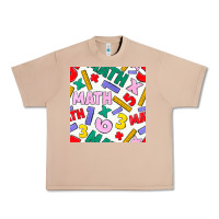 Burro math seamless pattern Urban Heavy Tee - BundleAndBundleShop